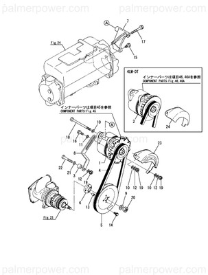 Order YANMAR 25132-003200 V-Belt, A32