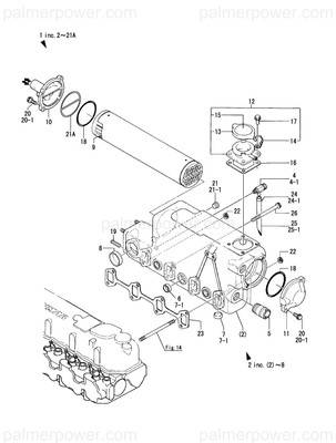 Order YANMAR 129470-44000 Cooler Assy, Water