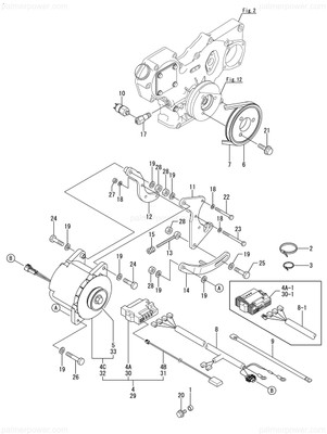 Order YANMAR 129271-77360 Adjuster, Alternator