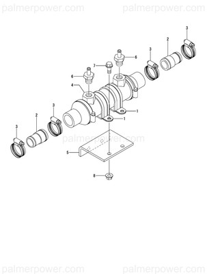 Order YANMAR 129677-33930 Clamp, Lo Cooler