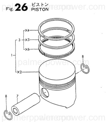 Order YANMAR 128671-22090 Piston Assy (NO LONGER AVAILABLE)