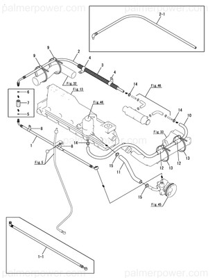 Order YANMAR 119778-26401 Pipe, Pump-Drive