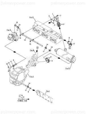 Order YANMAR 119574-49160 Gasket, Bend