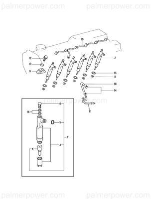 Order YANMAR 119773-53920 Screw, Hollow