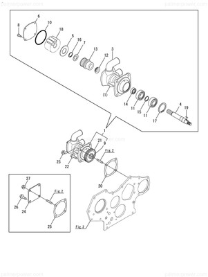 Order YANMAR X01357681 Connector