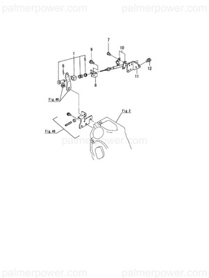 Order YANMAR 128170-67100 Bracket, Cable