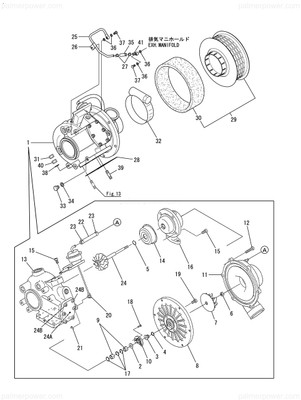 Order YANMAR 119773-18730 Retainer