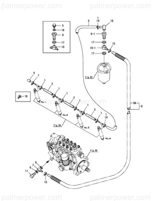 Order YANMAR 119173-59121 Pipe, Fuel