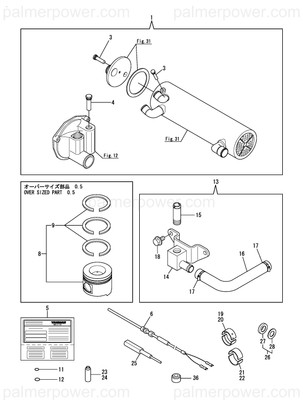 Order YANMAR 119778-07450 Label, Registration