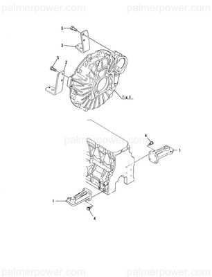 Order YANMAR 129490-08120 Foot, Mounting