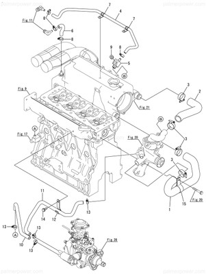 Order YANMAR 129671-49330 Clamp, Pipe
