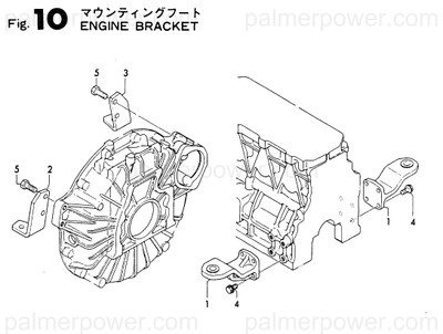 Order YANMAR 129470-08120 Foot, Mounting