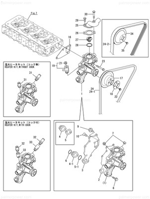 Order YANMAR 129671-49430 Joint Assy