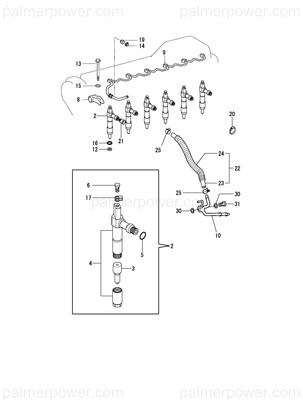Order YANMAR 119775-53280 Valve Assy,Injection
