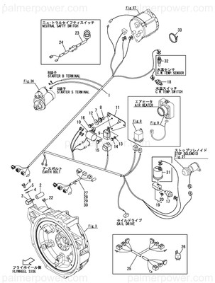 Order YANMAR 129670-77910 Harness, Wire Engine