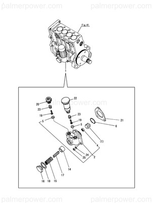 Order YANMAR 119588-52180 Spring, Piston Inlet
