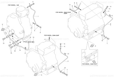Order YANMAR 121575-39200 Pipe Assy, Oil