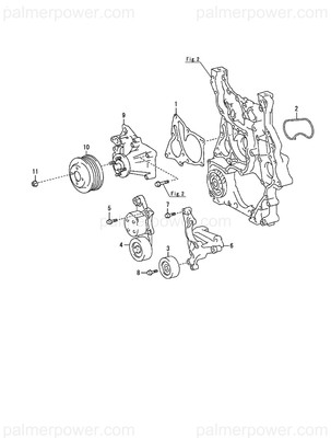 Order YANMAR 120670-01690 Gasket, Water Pump