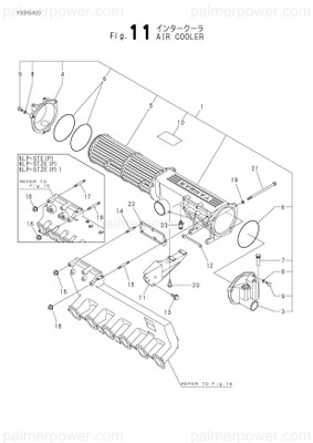 Order YANMAR 119773-18160 Bracket, Cooler