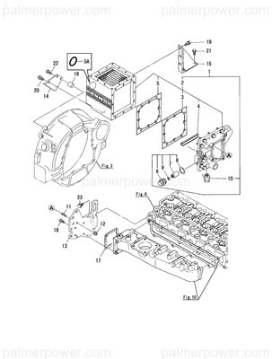 Order YANMAR 119173-18501 Plate, Inter Cooler