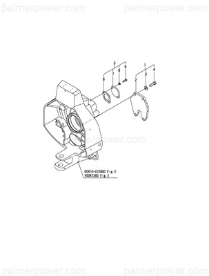 Order YANMAR 196350-07290 Cover Assy
