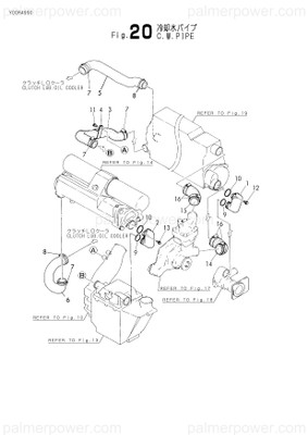 Order YANMAR 119573-49800 Hose, Clutch Inlet