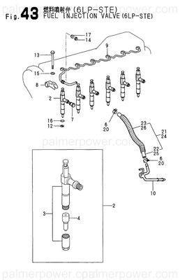 Order YANMAR X0931006610 Holder Assy, Nozzle