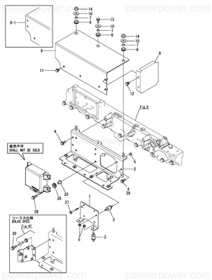 Order YANMAR 119578-77710 Bracket, Sensor Amp