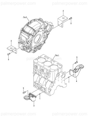 Order YANMAR 119574-08231 Foot, Mounting R