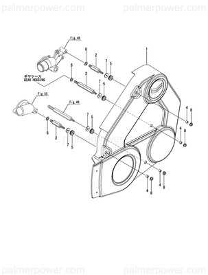 Order YANMAR 120672-09411 Cover,Belt