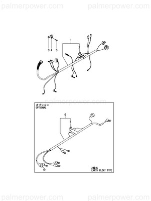 Order YANMAR 128271-77923 Harness, Wire