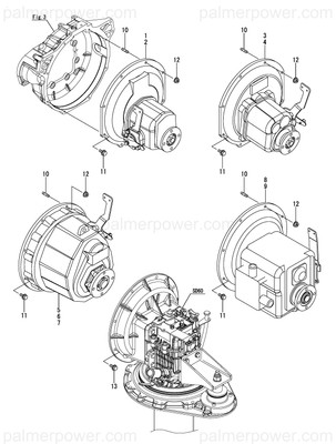 Order YANMAR 129670-81110 Gear, Marine I=2.7