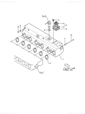 Order YANMAR 119574-13110 Manifold, Exhaust