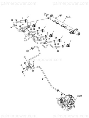 Order YANMAR 119581-59810 Clamp, Pipe 8