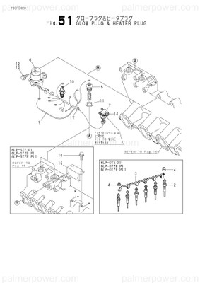 Order YANMAR 119773-77860 Harness, Air Heater