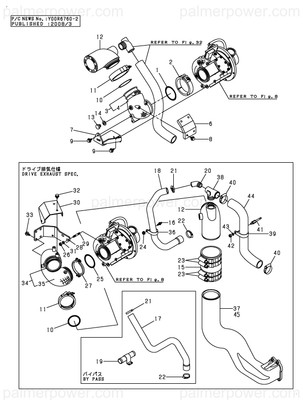 Order YANMAR 119778-49080 Hose, Drive Inlet