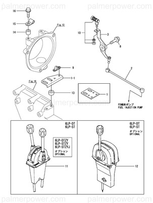 Order YANMAR 119773-67100 Bracket, Cable
