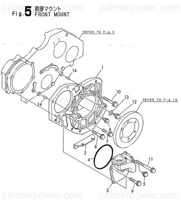 Order YANMAR 119593-01930 Cover, Timer