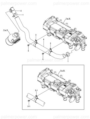 Order YANMAR 120672-49510 Hose,Csw 38