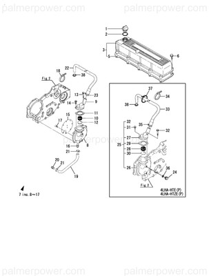 Order YANMAR 119173-11300 Bonnet Assy, Head