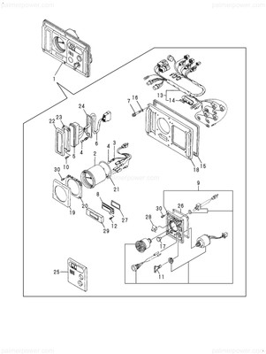 Order YANMAR 119773-91141 Harness, Wire B