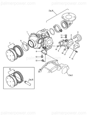 Order YANMAR 119593-18071 Lagging
