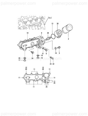 Order YANMAR 119775-35060 Spacer, Filter