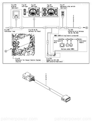Order YANMAR 164000-22241 Harness, Ext 20M