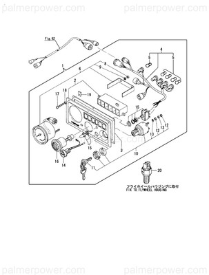Order YANMAR 128170-91031 Harness, Wire