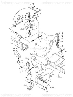 Order YANMAR 119593-39610 Pipe Assy, Oil Inlet