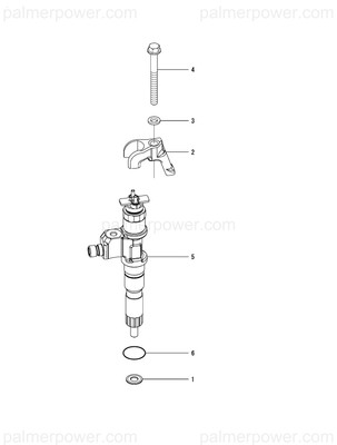 Order YANMAR 119581-11800 Retainer, Injector