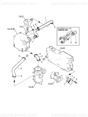Order YANMAR 119171-49010 Pipe, Sea Water