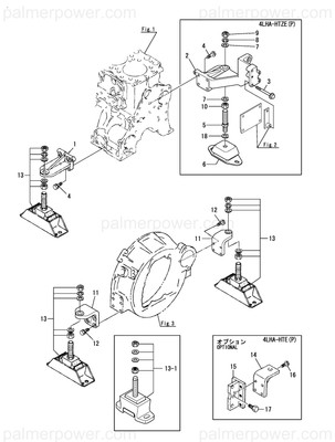 Order YANMAR 119173-08100 Foot, Mounting F