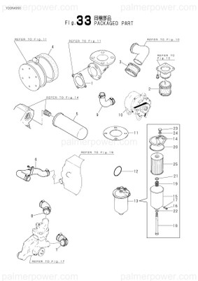 Order YANMAR 119593-13250 Gasket